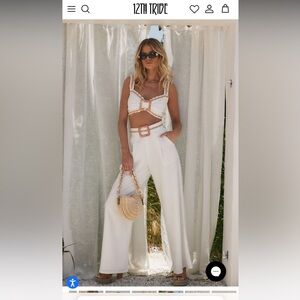 12th Tribe (M) Summer Night Crop Top and Trousers